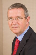 Nigel Holdcroft, solicitor and governor member at Legra Trust Academy, photographed in formal business attire